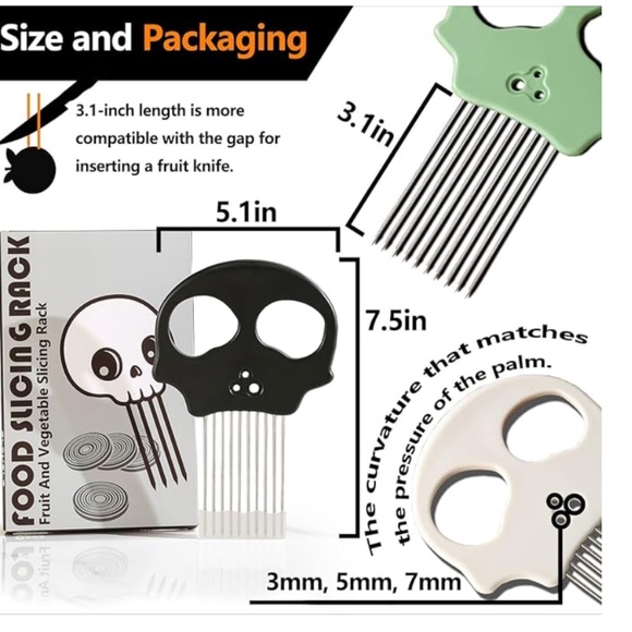 Amazon Skull Multi-Function Vegetable Cutter - Picture 2 of 7